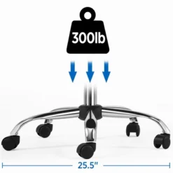 Yaheetech Office Chair Big And Tall Desk Chair Padded Armrests 17 Yaheetech Office Chair Big And Tall Desk Chair Padded Armrests -Furniture GUEST f6ba9f8e 57da 4de8 803f fcca4e1dd259