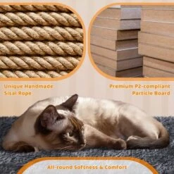 Yaheetech 42"H Cat Tree House With 2 Condos For Small Cats Kittens 12 Yaheetech 42"H Cat Tree House With 2 Condos For Small Cats Kittens -Furniture GUEST f71e0203 fdb0 4c0c 88e4 430eb5d1cfbb