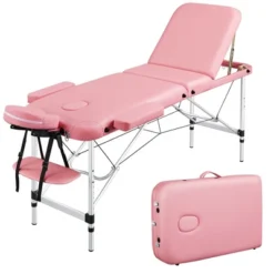 Yaheetech Portable Aluminum Massage Table Spa Table -Furniture GUEST f88dcd41 bd40 4af8 bd12 c415a48999bc