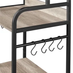 Yaheetech 59" Kitchen Storage Rack With Cabinet And Shelves -Furniture GUEST f95cc77a 2dea 4305 8f44 06844d70262f