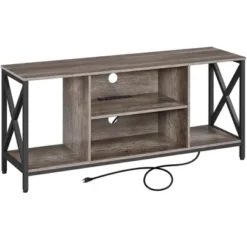 Yaheetech Industrial TV Stand TV Console With Storage -Furniture GUEST fa064b5f 3c80 4b31 ac6c 17cdfbd76a62