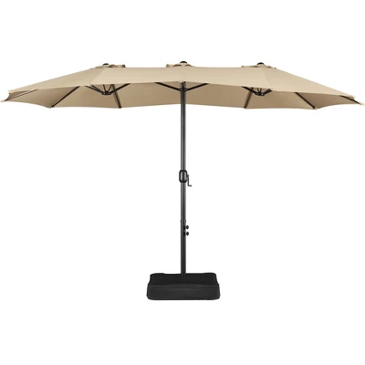 Yaheetech 13 Ft Outdoor Patio Umbrella With Crank 11 Yaheetech 13 Ft Outdoor Patio Umbrella With Crank - Image 11
