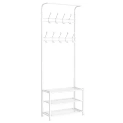 Yaheetech 74"H Metal Hall Tree Entryway Coat Rack -Furniture GUEST fe544f0e 3968 475f b660 f8af1bbc479d